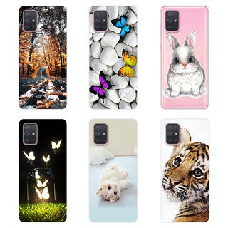 SAMSUNG A71 casing Printed phone case Cartoon Back Cover For SAMSUNG A71