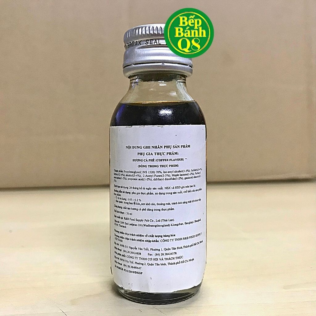 Hương Cam Chuối Cà Phê Thái Lan Best Odour Chai Thủy Tinh Nhỏ 30ml