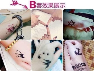 Hình săm dán tatoo nhỏ