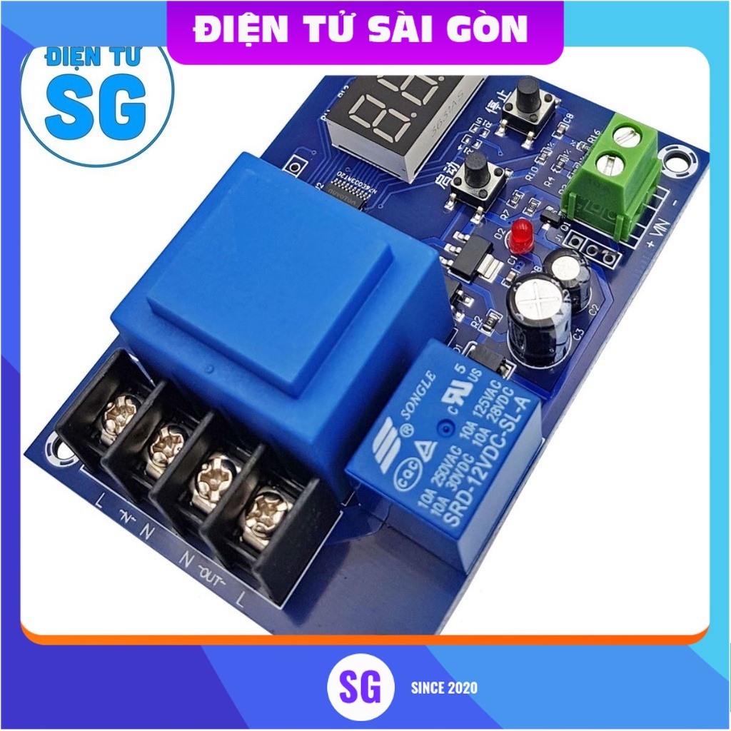 Mạch sạc acquy tự động XH-M602 6-72V