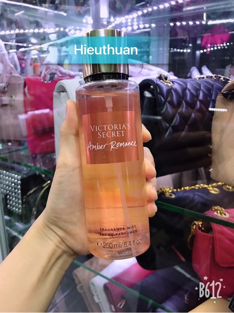 Xịt thơm & Lotion Body Victoria’s Secret mùi Amber Romance