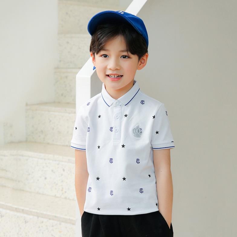 Áo polo cho bé trai size đại  ☑️ Áo thun polo big size 30kg 35kg 40kg