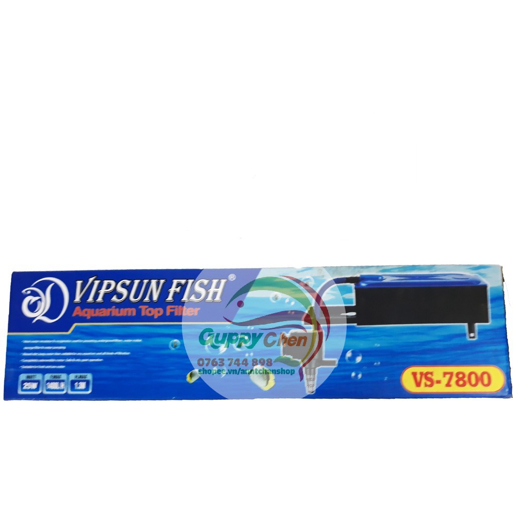 Máy Bơm Lọc Máng Hồ Cá VS-7800 AA-7800