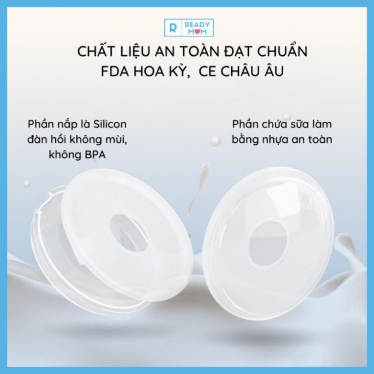 Phễu hứng sữa Cmbear, Cốc hứng sữa Cmbear, Bộ 2 phễu - An tâm nuôi con bằng sữa mẹ