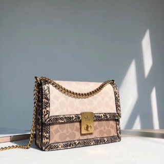 TÚI COACH HUTTON SHOULDER BAG F89068