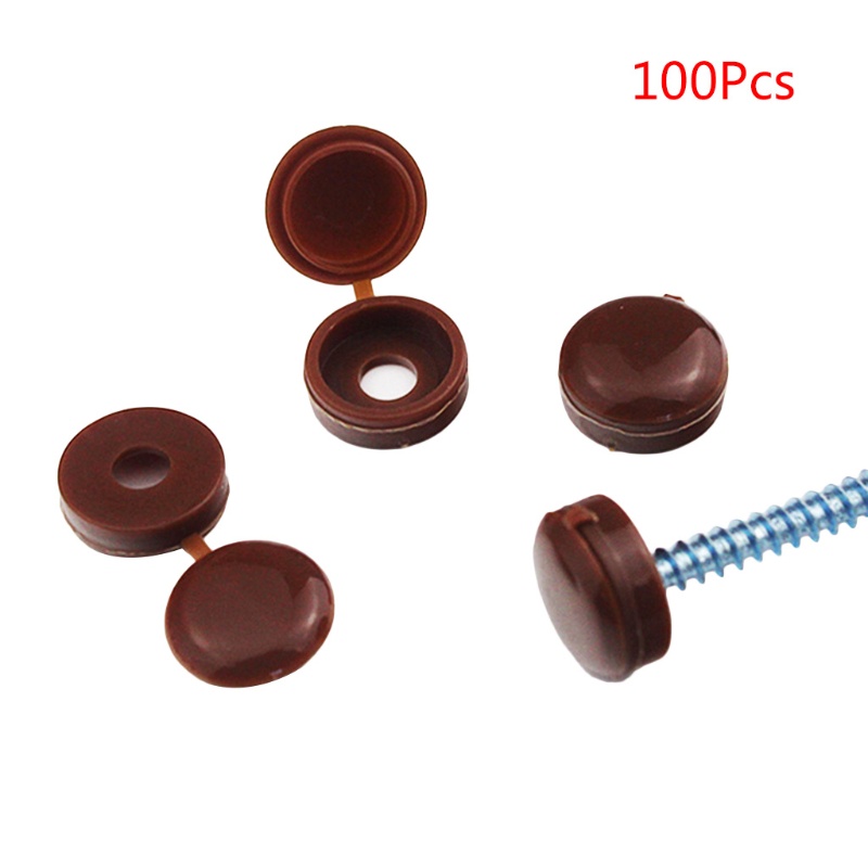 Set 100 Nắp Vít Nhựa M6 Chuyên Dụng Làm Đồ Thủ Công