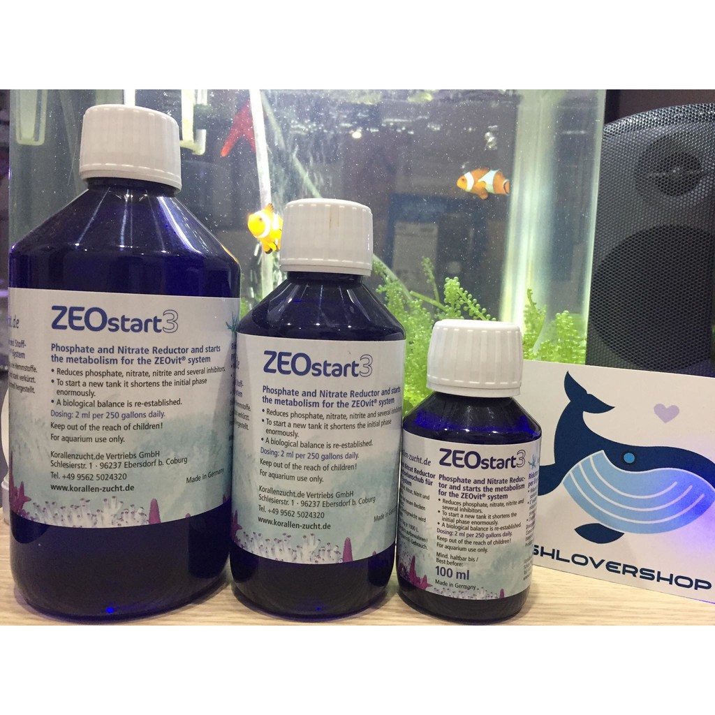 KZ Zeostart 3 - Sản phẩm cân bằng sinh học cho bể cá