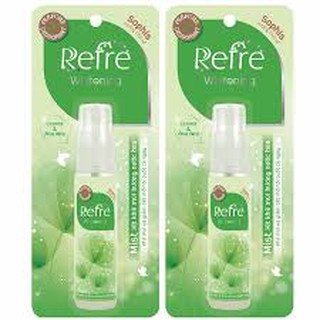 Combo 2 chai Xịt khử mùi hương nước hoa Refre Whiterning Sophis (Hương tinh tế) 30ml