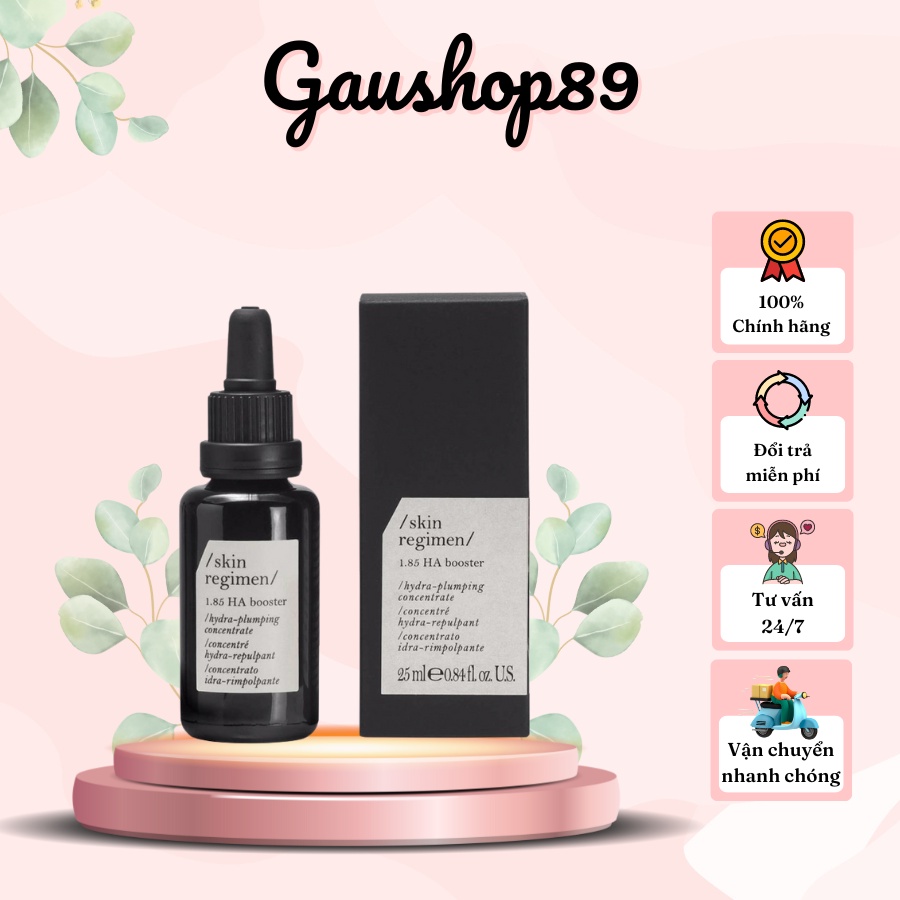 Serum dưỡng ẩm, cấp nước HA cao cấp Comfort Zone Skin Regimen 1.85 HA Booster