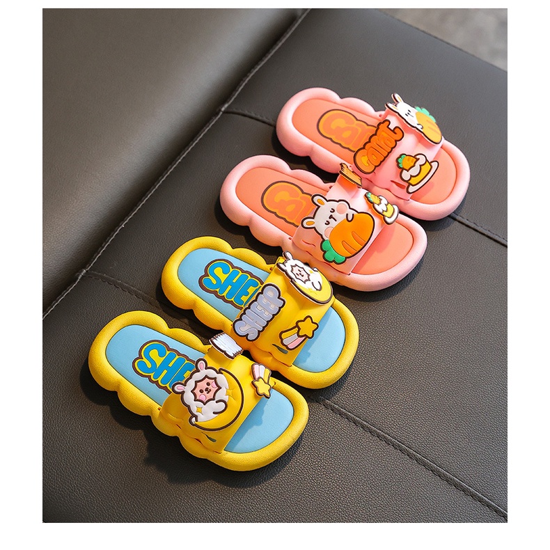 Dép cho bé trai, bé gái, dép quai ngang chống trượt, giày tập đi trẻ em