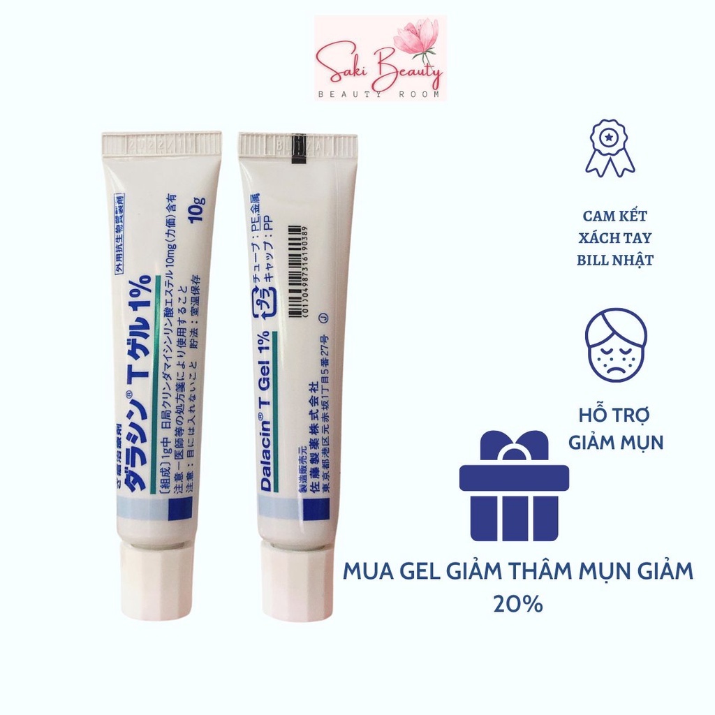 Gel giảm thâm ngừa mụn Sato Saki beauty Nhật Bản 10g