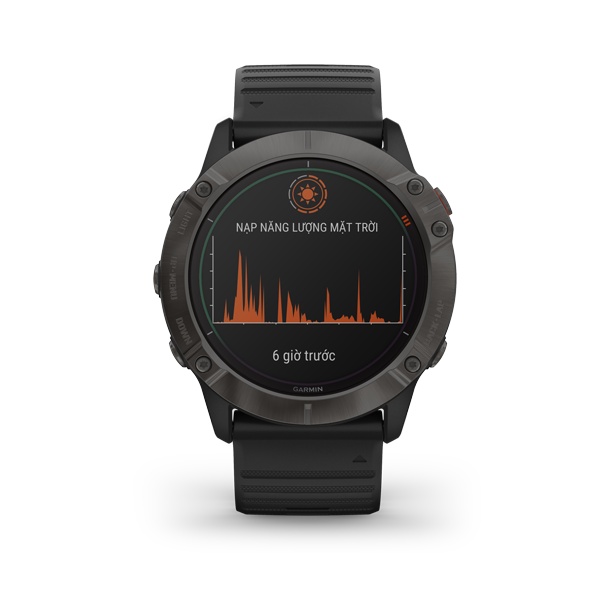 Đồng hồ thể thao Garmin Fenix 6X Pro Solar Titanium- Chính hãng