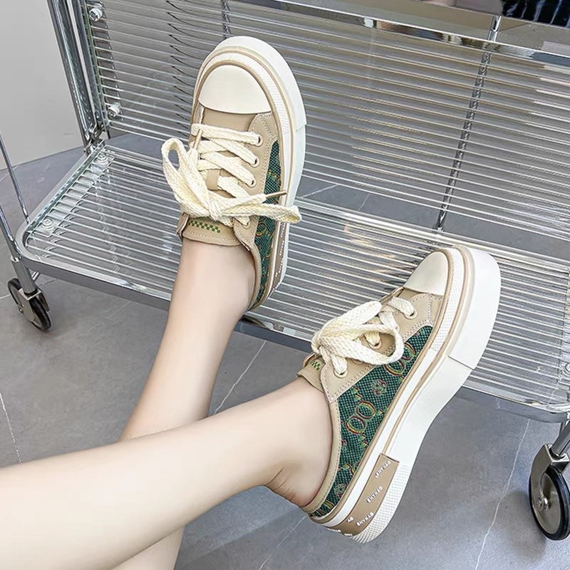 Giày Sục Thể Thao Nữ OO, Giày độn đế tăng chiều cao - PinkOri