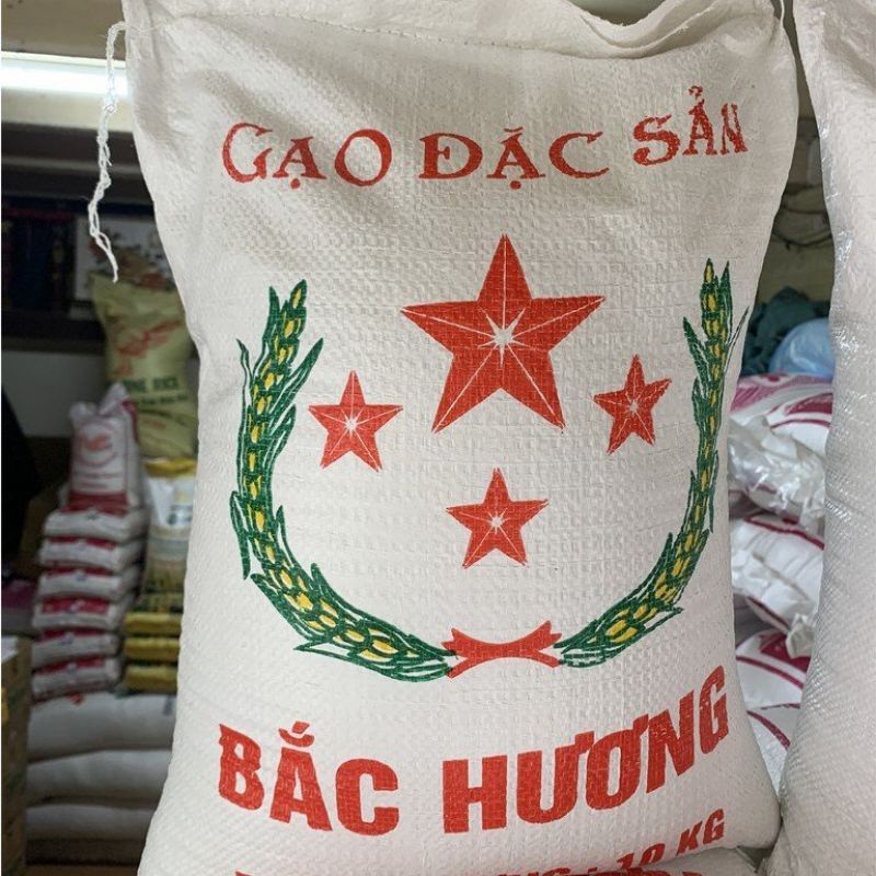 Gạo đặc sản BẮC HƯƠNG bao 10kg