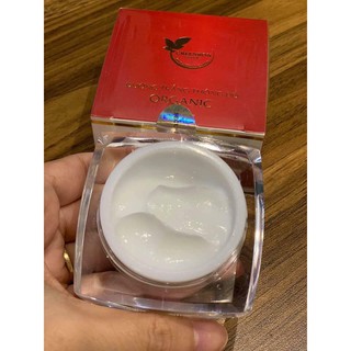 Kem dưỡng trắng da thông đỏ organic ban đêm