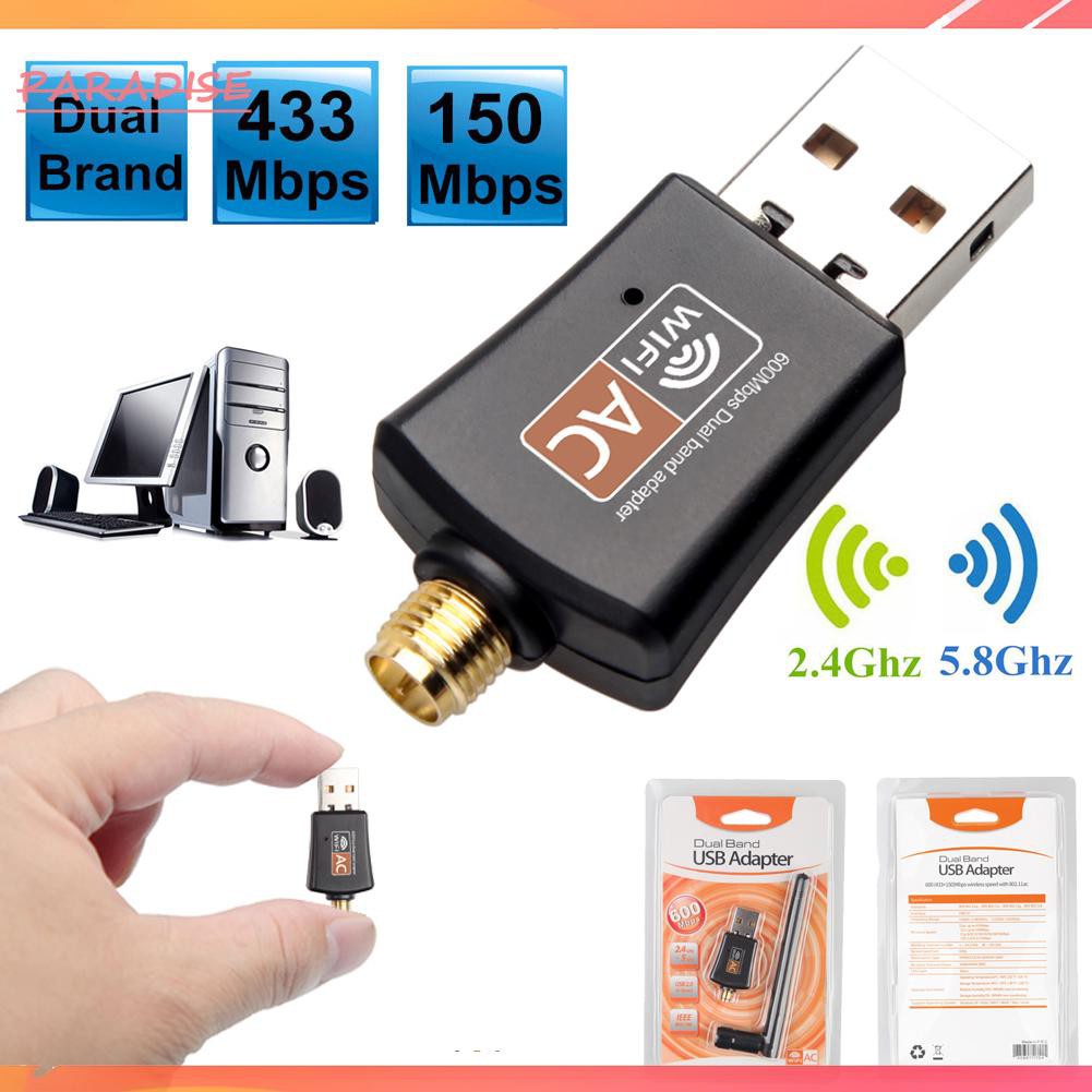 Usb Wifi 600mbps 5ghz 802.11ac | BigBuy360 - bigbuy360.vn