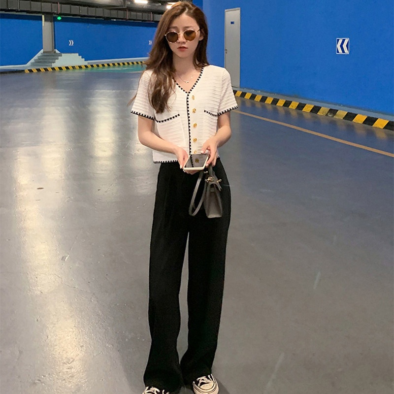 Áo Sơ Mi Ngắn Tay Phong Cách Hàn Quốc Cho Nữ