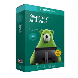 Phần mềm diệt virus Kaspersky Anti Virus (3 Users/1 năm)
