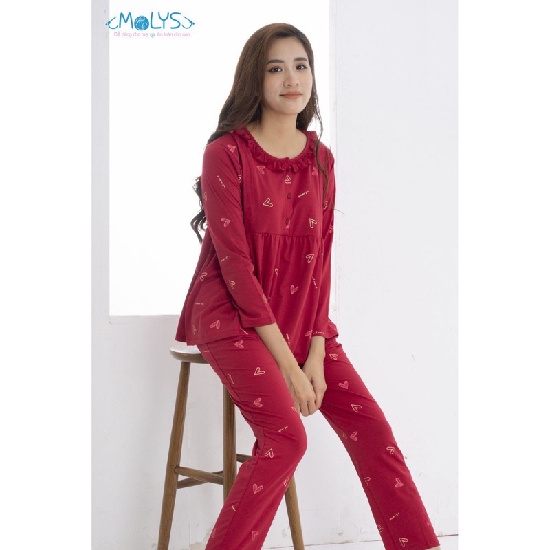 Bộ Tdqt tim mặc bầu và sau sinh cho bé ti