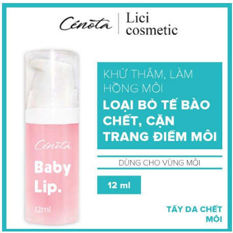 Tẩy tế bào chết môi Bubi Bubi Lips - tẩy da chết môi - gel làm mềm và hồng môi By Unpa