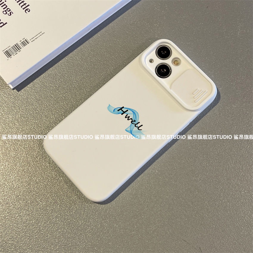 Ốp Điện Thoại Có Cửa Sổ Dạng Lỏng Chống Rơi Cho Iphone14 12 / 11 X / 13