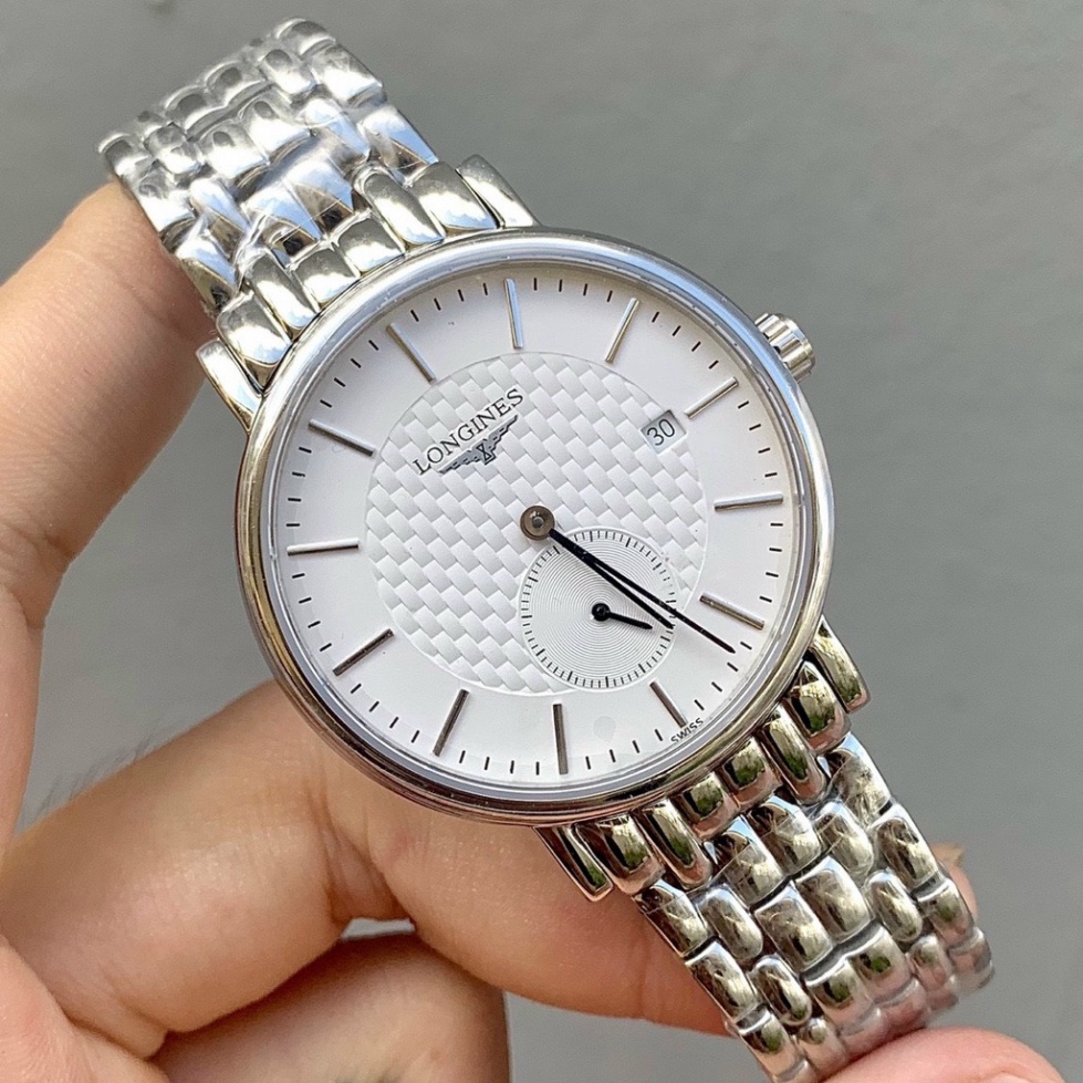 Đồng Hồ Nam L0ng.ines Sapphire LA315 Kim rốn Máy Cơ Automatic Nhật Chống xước tuyệt đối