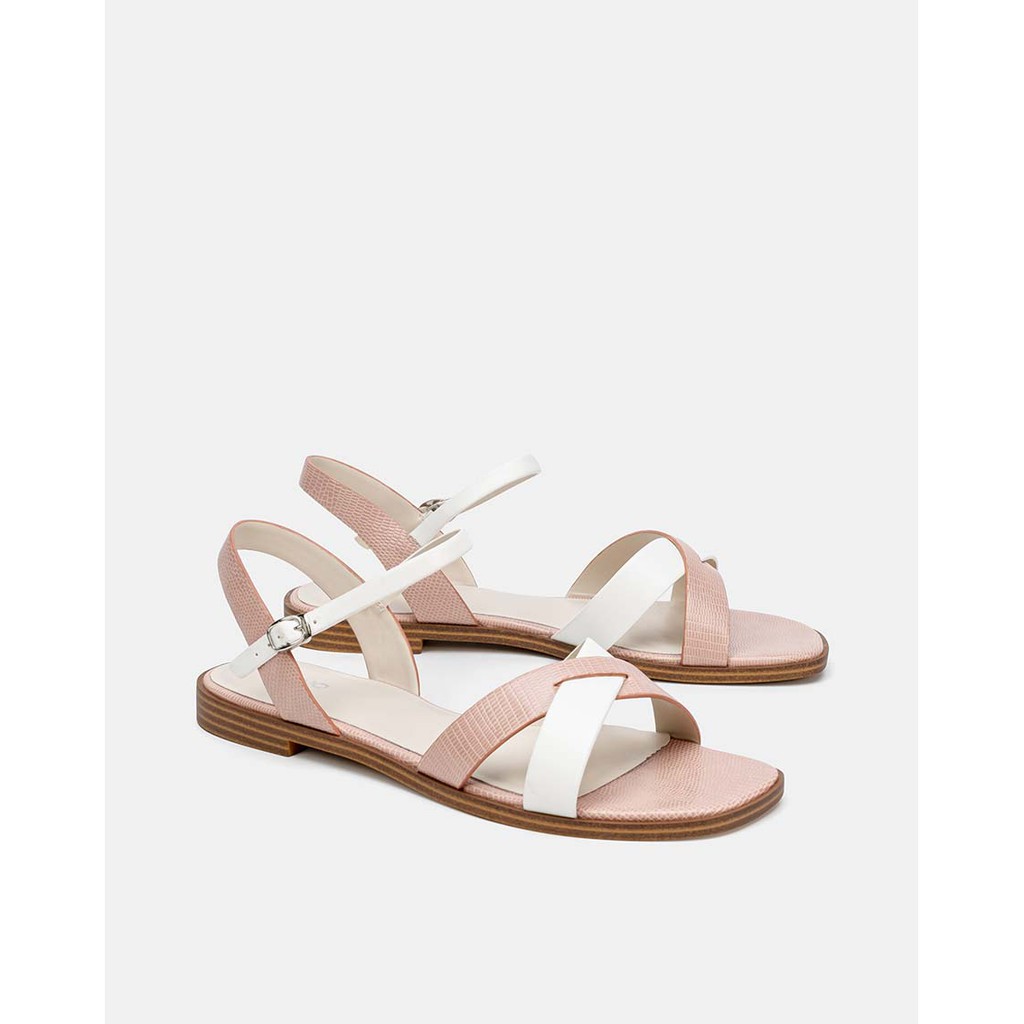 JUNO - Giày Sandal Bệt Quai Chéo - SD01110