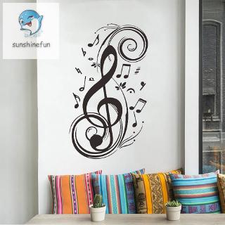 Decal Dán Tường Nốt Nhạc Đơn Giản