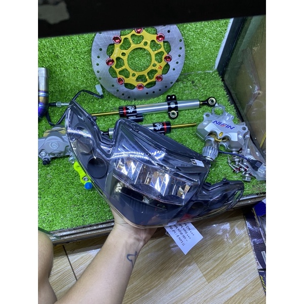 Choá đèn sirius màu đen huyền bí choá 2 tầng