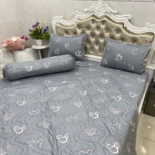 BỘ DRAP COTTON HÀN QUỐC 4 MÓN