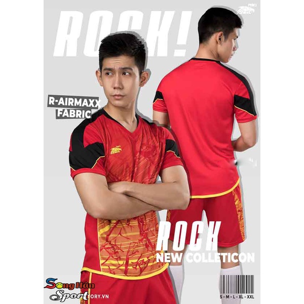 QUẦN ÁO BÓNG ĐÁ KHÔNG LOGO RIKI ROCK (THUN LẠNH CAO CẤP)