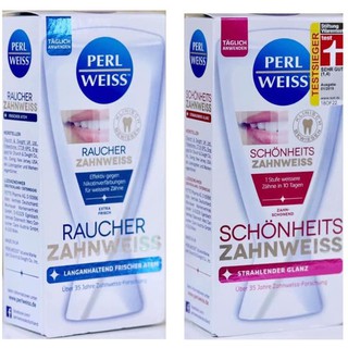 Kem đánh trắng răng perl weiss