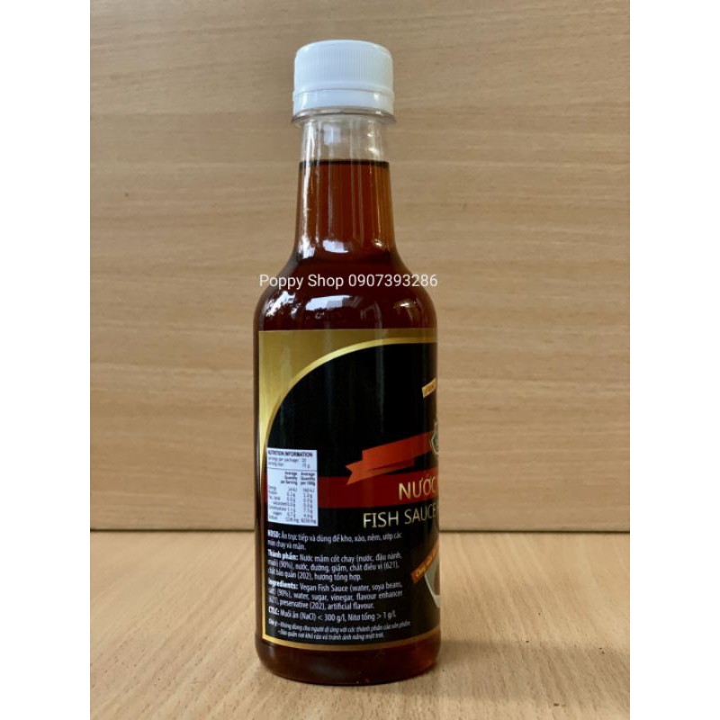 Nước Mắm Chay Tiểu Thiền Sư Hương Vị Mắm Nhĩ Cá Cơm Từ Đậu Nành Chai 300 Ml Ship Hỏa Tốc