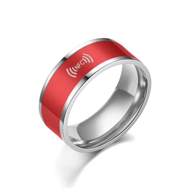 Nhẫn thông minh NFC, nhẫn thông minh gắn thẻ điện thoại di động, nhẫn thông minh có thể đeo được NFC công nghệ mới, nhẫn thông minh NFC, nhẫn đặc biệt dành cho nam và nữ mới