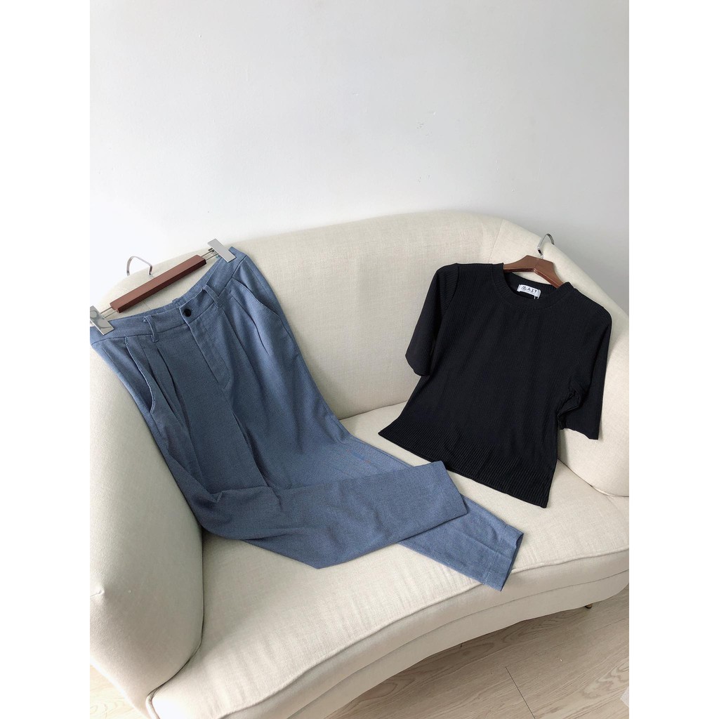 QUẦN - NAVY BAGGY - Quần baggy navy bi nhỏ