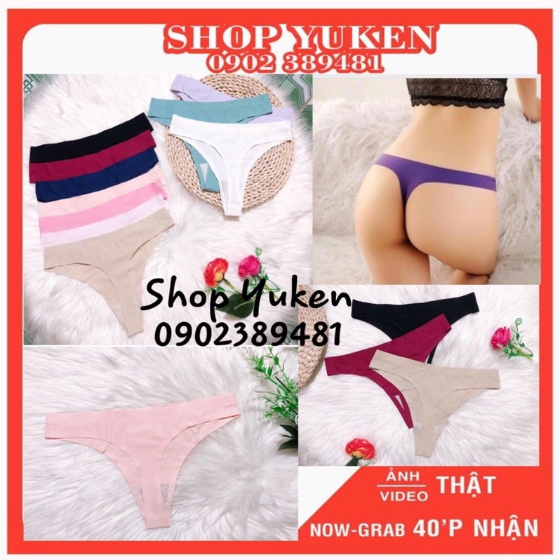 ♥️ SHOP UY TÍN ♥️ Q009. [Quần lót nữ]  Combo 5 quần lọt khe su sexxy không đường may bđ16