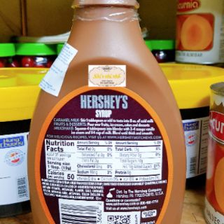 SYRUP CARAMEL HERSHEYS- 623Gram