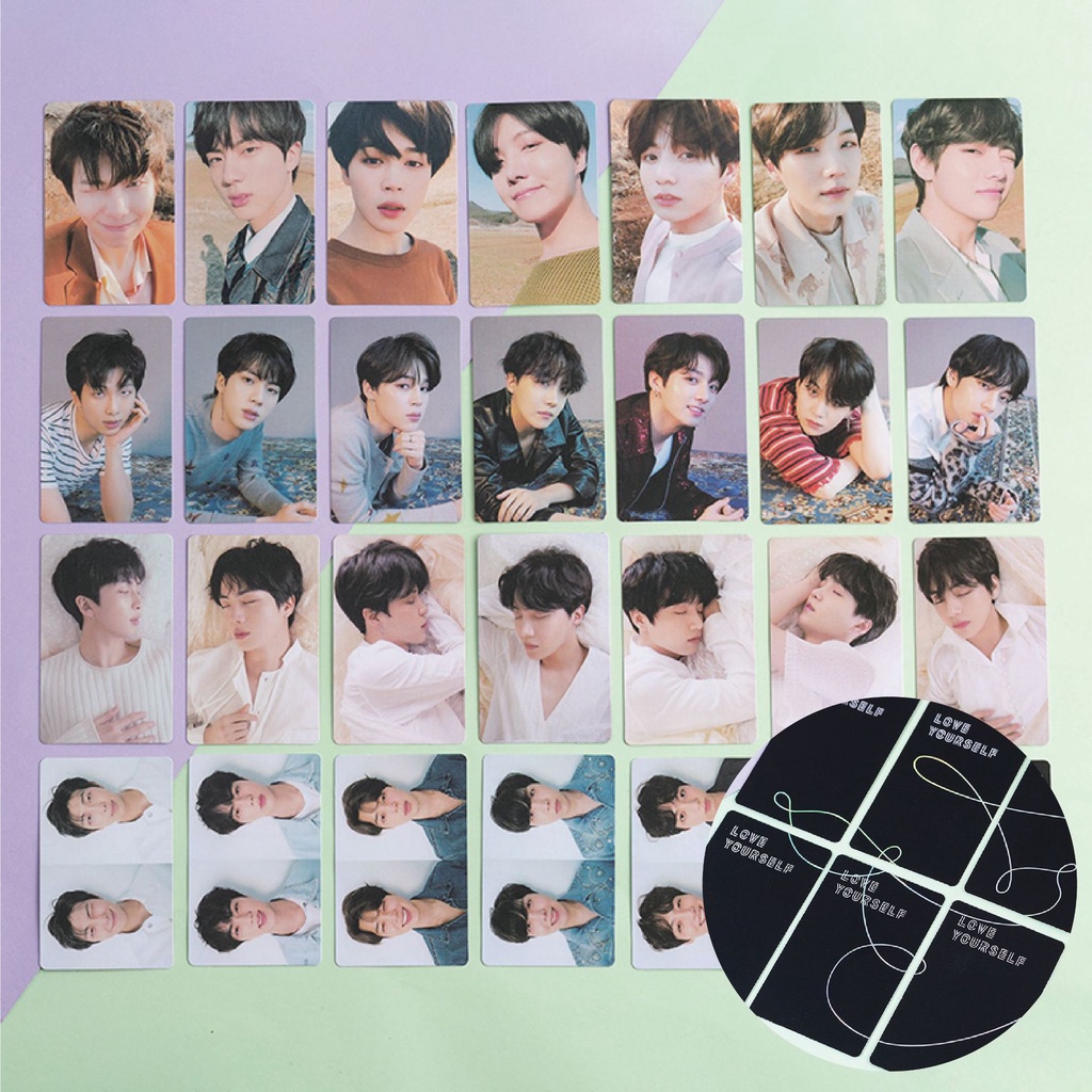 1 Thẻ Hình Nhóm Nhạc BTS Chất Lượng Cao