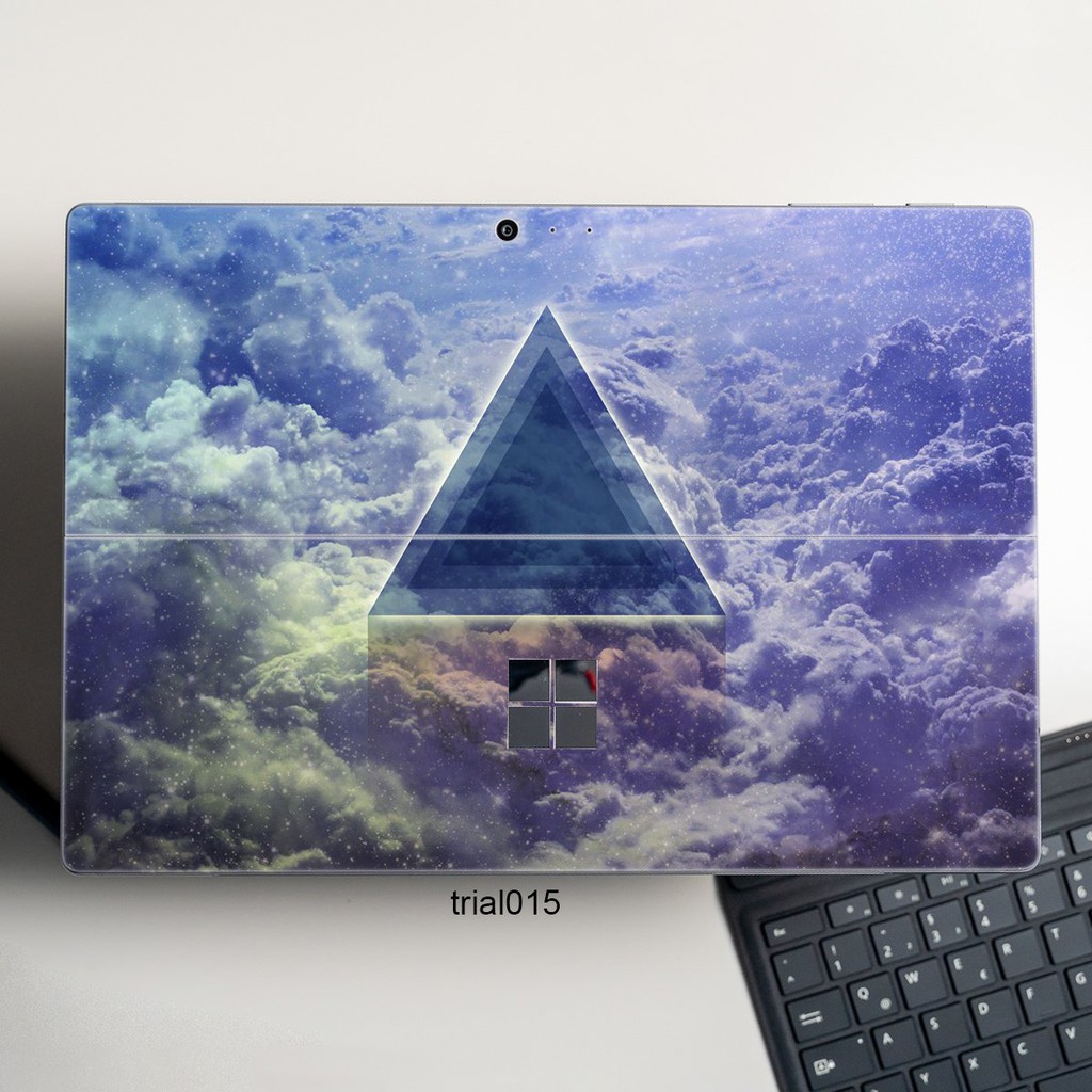 Skin dán hình Đa giác x03 cho Surface 3 2015; Go, Go 2, Go 3; Pro 2 3 4 5 6 7 8 9 X