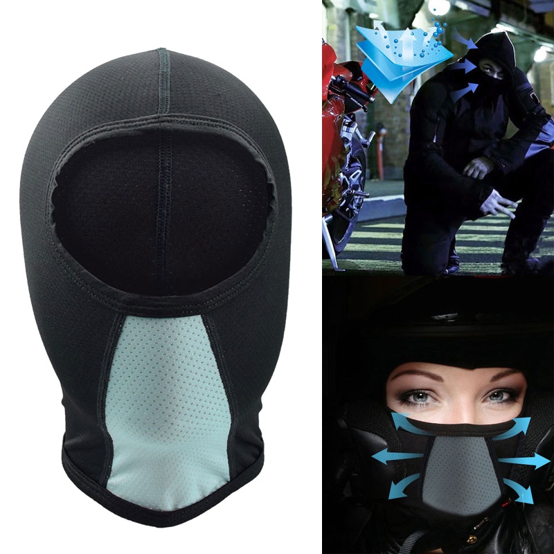 Xiangbao Mặt Nạ Balaclava Chống Gió Chống Nước Mùa Hè Cho Nam Và Nữ Khi Đi Xe Máy Trượt Tuyết Làm Việc Ngoài