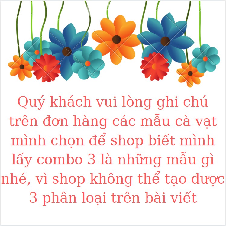 Combo 3 cà vạt  nam thời trang cao cấp hà nội