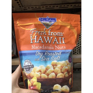 Hạt Macadamia Hawaii gói 680gr - Mỹ
