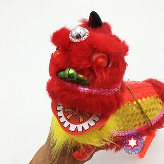 Lồng đèn trung thu múa kỳ lân chạy pin có đèn nhạc cho bé..GREAT