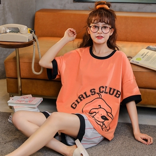 Hàng có sẵn! bộ pijama ngủ ngắn tay dễ thương