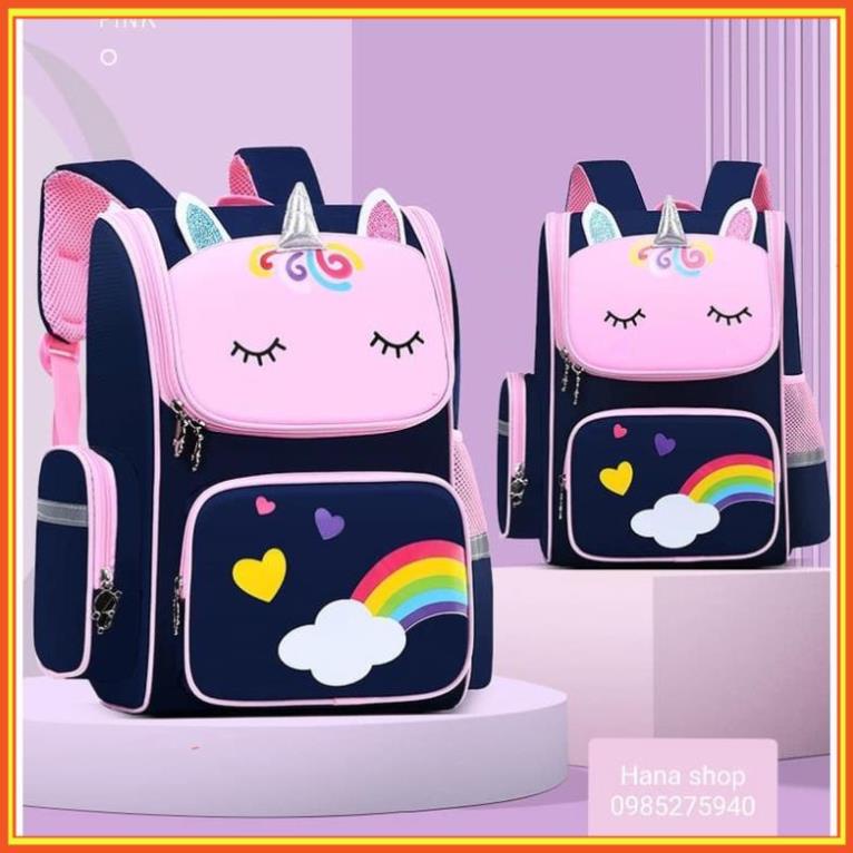 Balo chống gù cho học sinh tiểu học, hàng đẹp dày dặn