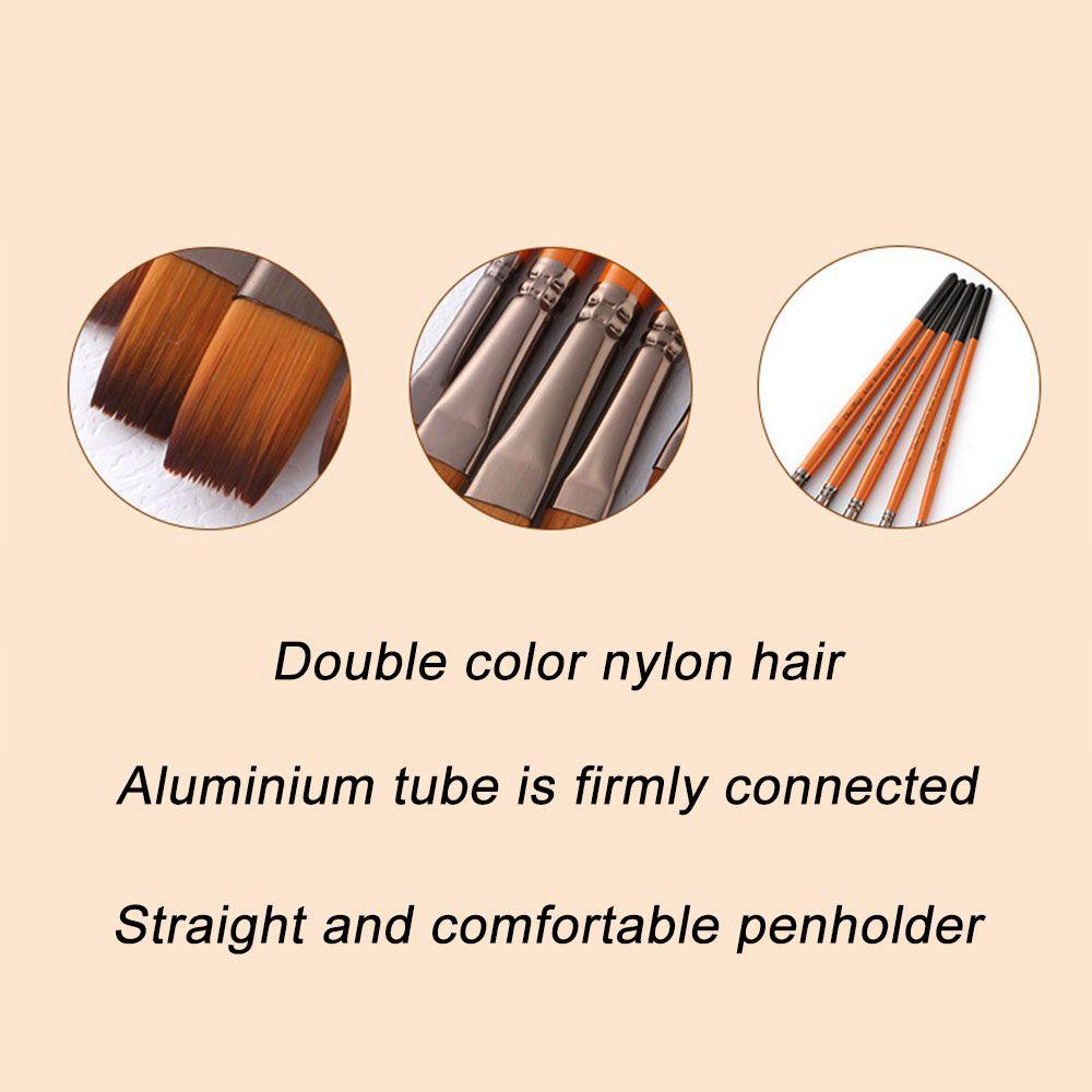 Cọ Sơn Acrylic Sợi Nylon Acrylic DIY Đa Ứng Dụng