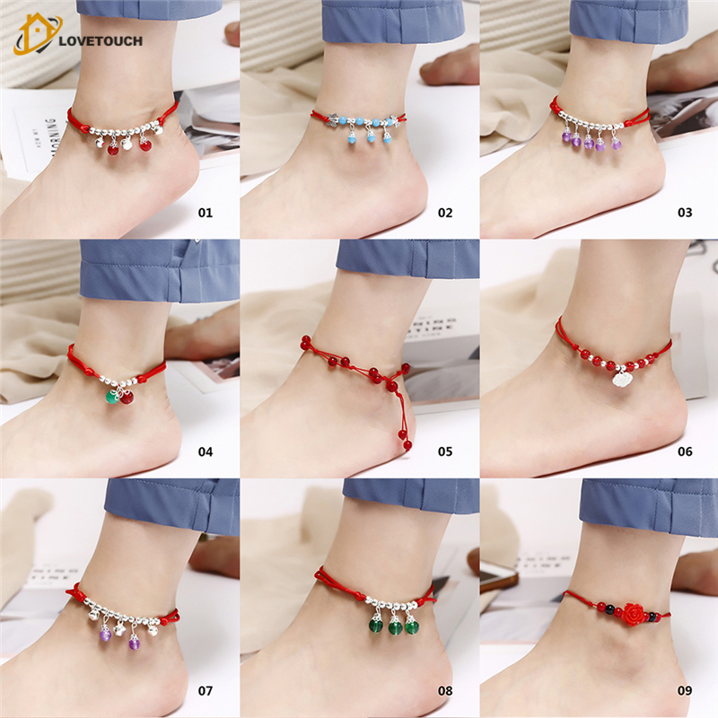 Lắc Chân Bện Dây Chỉ Đỏ Đem Lại May Mắn Cho Nữ | BigBuy360 - bigbuy360.vn