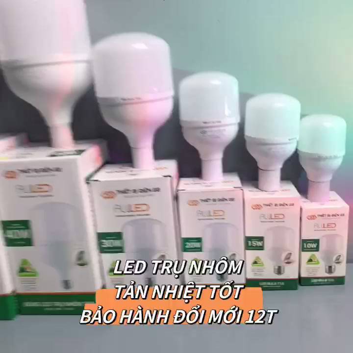 Bóng đèn LED 50w 40w 30w 20w 10w 5w siêu sáng tiết kiện điện , LED BULB trụ G8 VỎ NHÔM siêu bền BH đổi mới 1 năm | BigBuy360 - bigbuy360.vn
