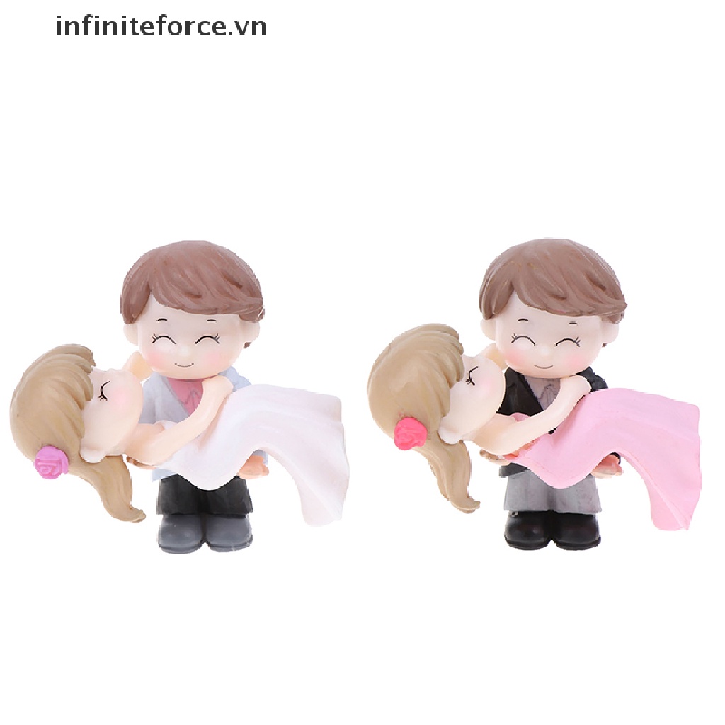 1 Bộ Mô Hình Cặp Đôi Mini Trang Trí Tiểu Cảnh DIY