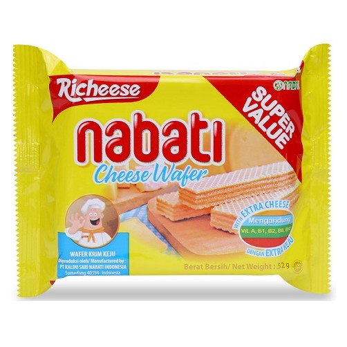 Bánh xốp Nabati Indonesia 52g